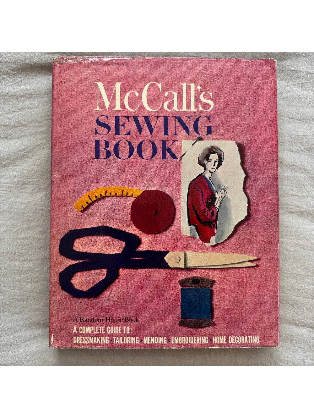 McCall's Sewing Book Vintage 1968 Hardcover Dressmaking Tailoring